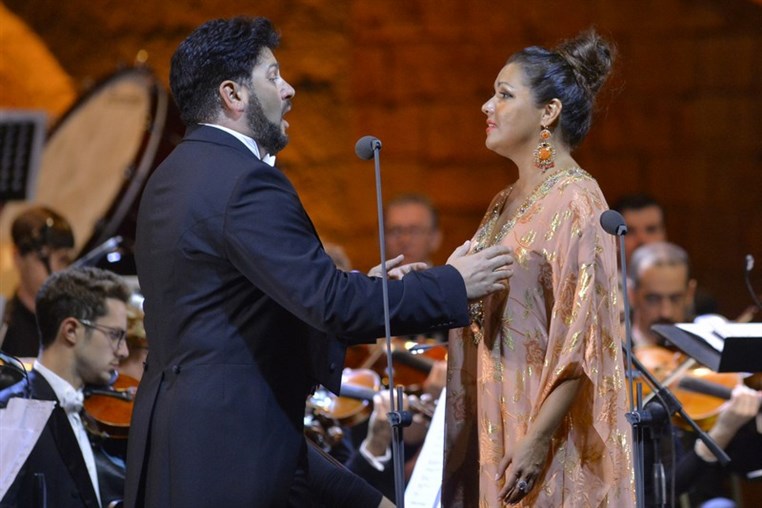 Anna Netrebko at Beiteddine Festival